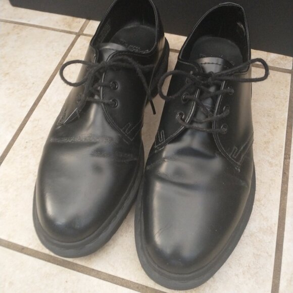 Dr Martens 1461 Mono Smooth Leather Oxford Shoes main image 8